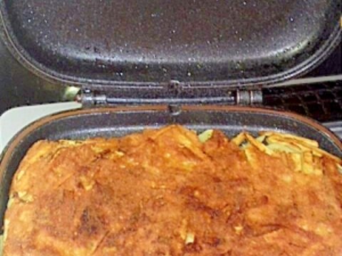 ハッピーコールのグルメパンでジャガイモのチーズ焼き